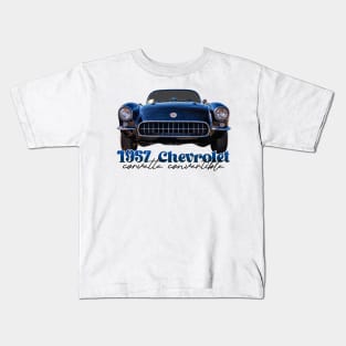 1957 Chevrolet Corvette Convertible Kids T-Shirt